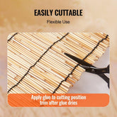 2-Pack Reed Fence Landscaping Privacy Blind Fencing Screen 16.4' x 4'